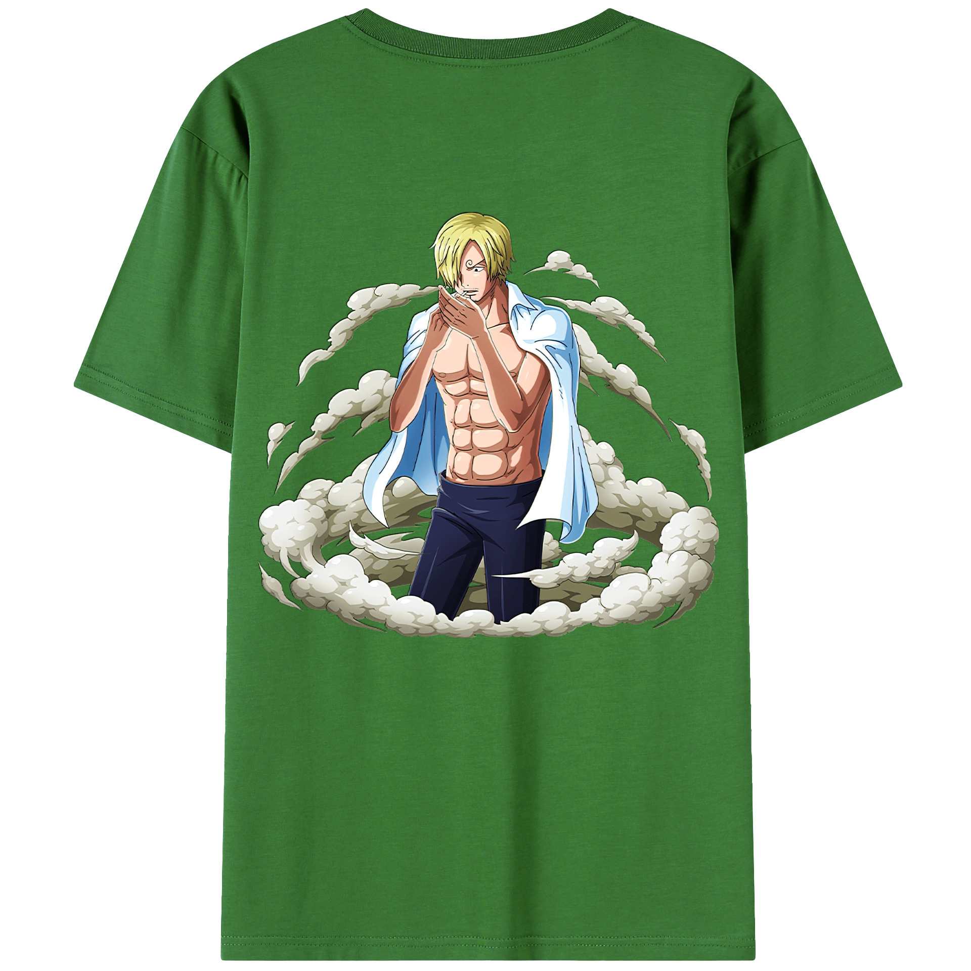 （画像用） ワンピース サンジ ONE PIECE Sanji レディース半袖Tシャツ(バックプリント)